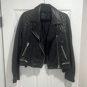 ALL SAINTS LEATHER JACKET
